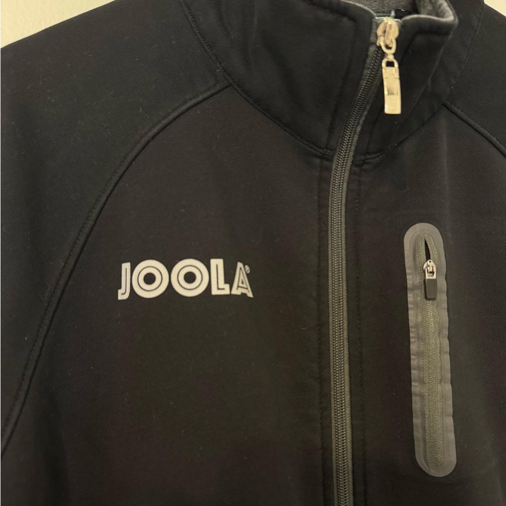 Joola Black Zip-Up Jacket - Picture 2 of 5